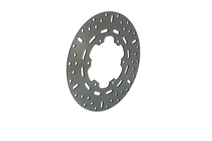Round Fixed Brake Rotor Silver, Stainless Steel, 1, nordicamoto.ro