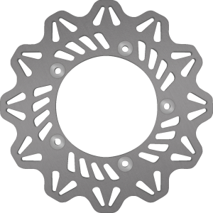 Vee Brake Rotor Silver, Stainless Steel, 1, nordicamoto.ro