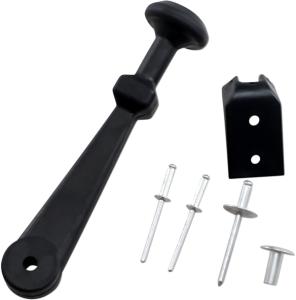 Hood Hold-down Strap Kit Black, 1, nordicamoto.ro