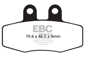 Fa Series Organic Brake Pads, 2, nordicamoto.ro