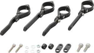 Headlight Bracket Set Black, 1, nordicamoto.ro