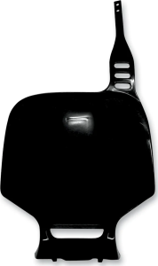 Replacement Front Number Plate Black, 1, nordicamoto.ro