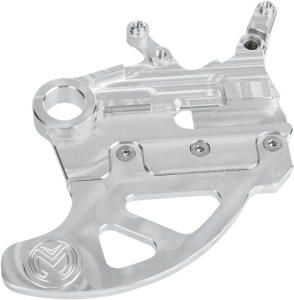 MOOSE RACING Pro Shark Fin Disc Protector With Brake Carrier Silver 