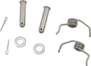 Spring Pin Footpeg Silver, 1, nordicamoto.ro