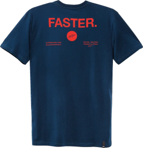Faster T-shirt Blue