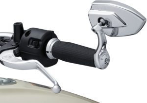 Phantom Bar End Mirrors, Chrome