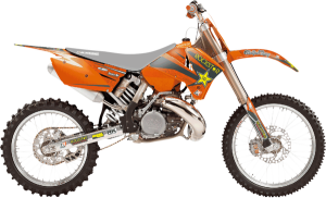 Rockstar Graphic Kits Orange, Black, 1, nordicamoto.ro