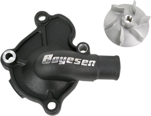 Supercooler Water Pump Cover And Impeller Kit Black