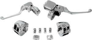 Handlebar Control Kit With Mechanical Clutch Silver, 2, nordicamoto.ro