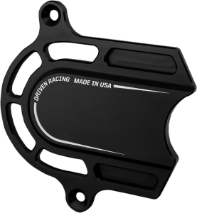 Sprocket Cover Black, Anodized
