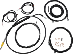 Complete Plug-and-play Cable Kit Black, 1, nordicamoto.ro