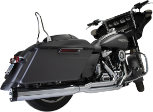 2:1 Outlaw Exhaust System Black, 1, nordicamoto.ro