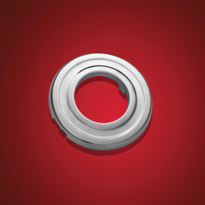Key Switch Grommet Chrome, 3, nordicamoto.ro
