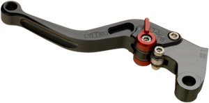 Racing Brake And Clutch Lever Black, Red, Anodized, 3, nordicamoto.ro
