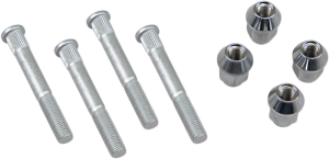 Wheel Stud/nut Kit Silver, 1, nordicamoto.ro