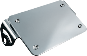 License Plate Turn Signal And Marker Light Mounts Chrome, 1, nordicamoto.ro