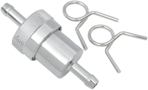 Anodized Fuel Filter Chrome
