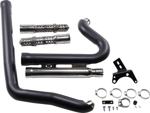 Speedster 909 Exhaust System Black, 1, nordicamoto.ro
