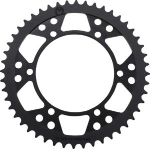 MOOSE RACING Rear Aluminum Sprocket Black 