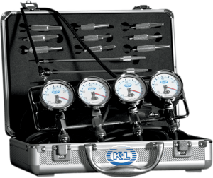 Vacuum Gauges Black, Silver, Chrome, 1, nordicamoto.ro