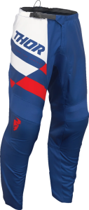 Pantaloni Copii Thor Sector Checker Navy/Red