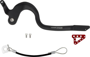 Brake Pedal Black, Red 