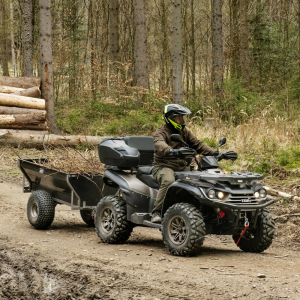 Remorca ATV Shark Wood 550 Black