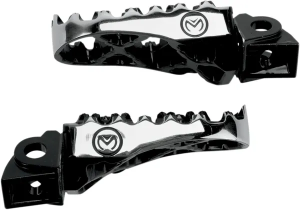 MOOSE RACING Hybrid Footpegs Black 