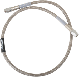 Street Legal Universal Brake Lines Silver, Clear-coated