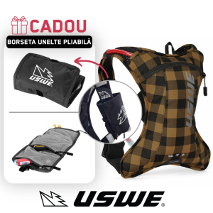 Rucsac Hidratare USWE Outlander XC 2L Flanell Bronze/Black, nordicamoto.ro