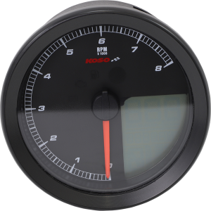 Hd-04 Speedometer/tachometer Black, 2, nordicamoto.ro