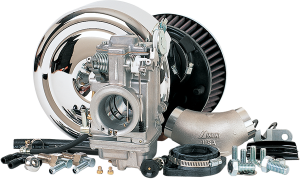 Hsr42 Smoothbore Carburetor Total Kit 42-8 Natural, Chrome, 1, nordicamoto.ro