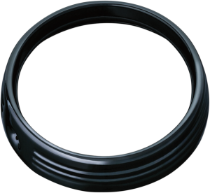 7(r) Headlight Trim Rings Black, Gloss