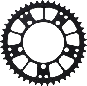 MOOSE RACING Rear Aluminum Sprocket Black 