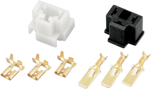 H4 Bulb Wiring Connector Black, nordicamoto.ro