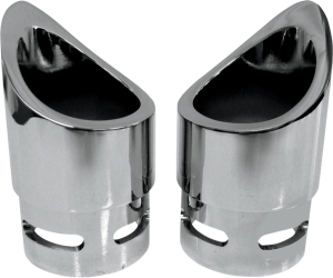 Family Jewel Exhaust Tip Chrome, 2, nordicamoto.ro