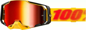Ochelari 100% Armega Orange/Black Red Mirror