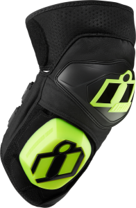 Genunchiere Icon Cloverleaf 2 Black/Hi-Vis Yellow