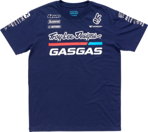 TLD GASGAS TEAM TEE NAVY, nordicamoto.ro