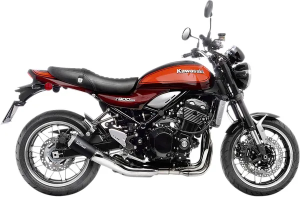 Tobă de eșapament LeoVince LV-10 Black Edition Slip-On pentru Kawasaki Z900RS / Z900RS Cafe (2018-2025), 4, nordicamoto.ro