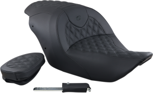 Roadsofa Lattice Stitch Seat Black, 1, nordicamoto.ro