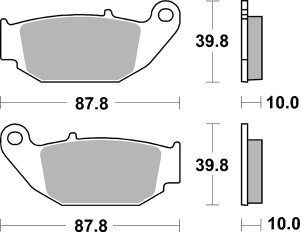 Si Offroad Sintered Brake Pads