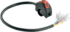 Three-position Bar-mount Light/kill Switch Black, Red
