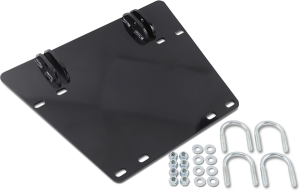 Plow Mount Black 