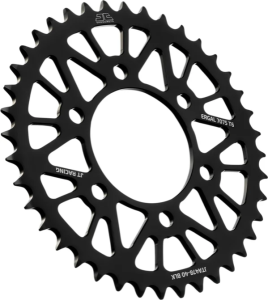 Pinion spate din aluminiu Racelite, negru 