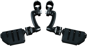 Longhorn Offset Dually Highway Pegs Black