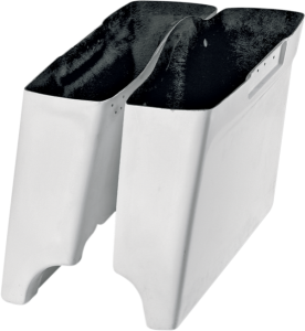 4(r) Extended Saddlebags White, Gel Coat, 3, nordicamoto.ro