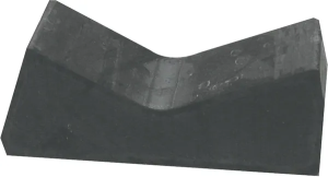 Ski Rubber Damper Black