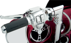 Handlebar Switch Housing Kit Silver, 2, nordicamoto.ro