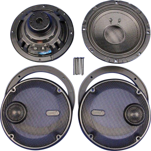 Rear Trunk Speaker Kit Black